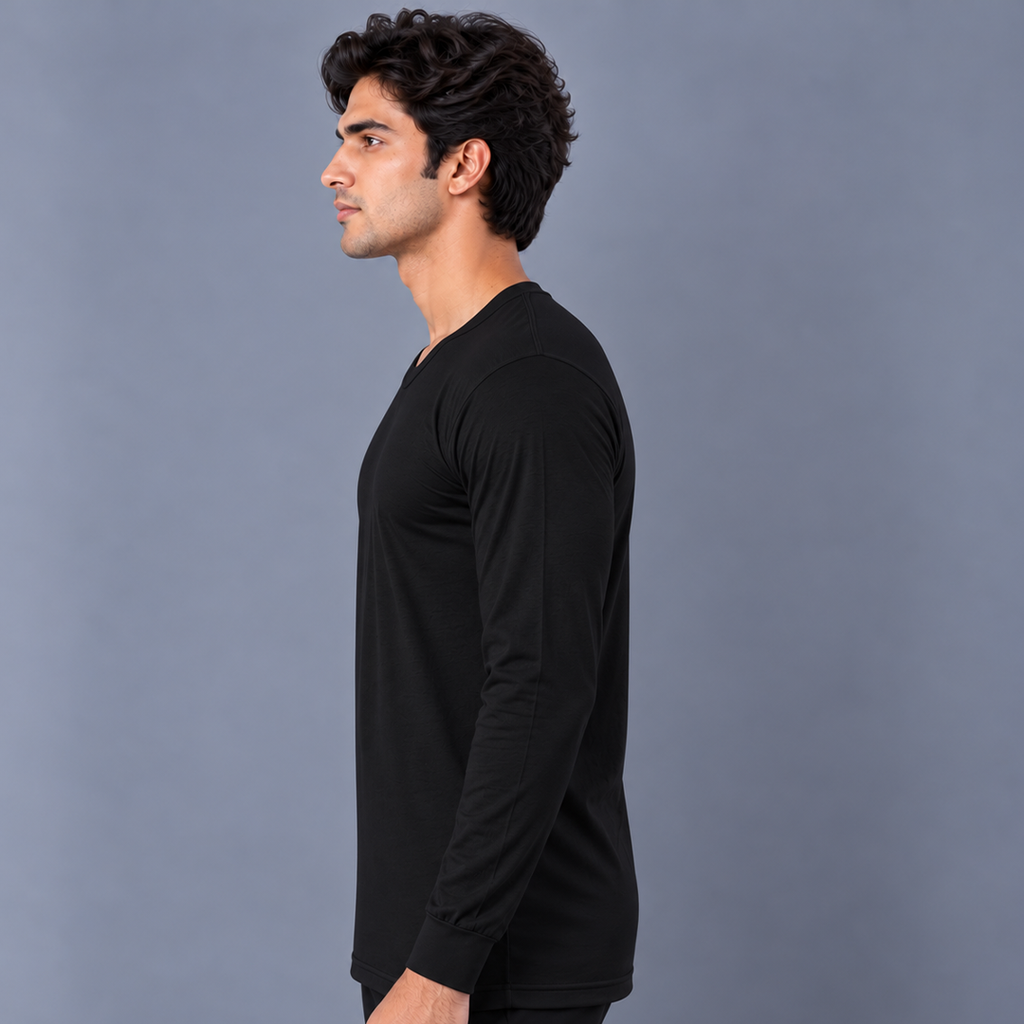 HEATS ROUND NECK(Black)