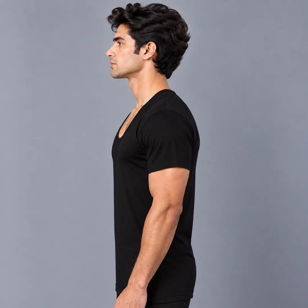 COLLECTION BLACK VEST (Half-Sleeves)