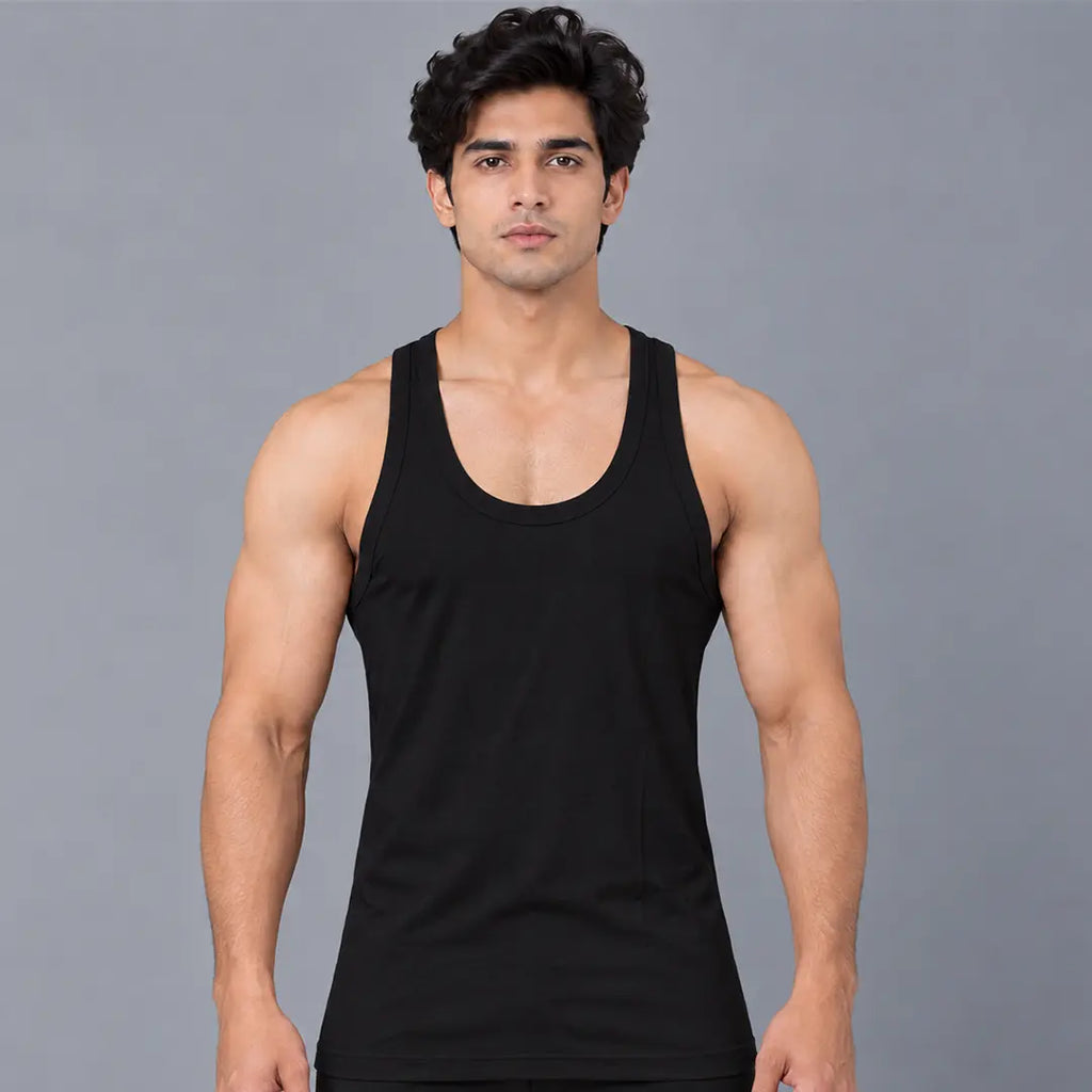 COLLECTION BLACK VEST (Sando)