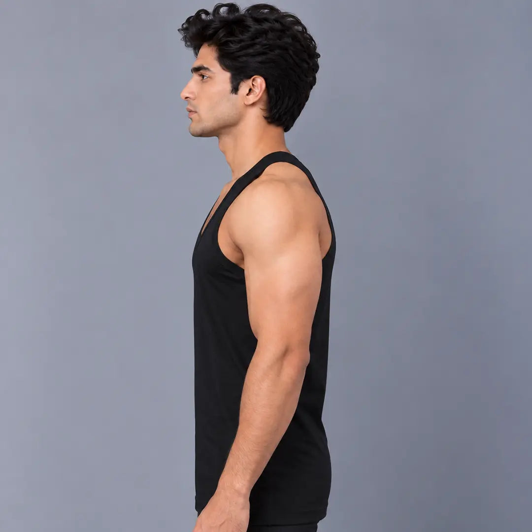 COLLECTION BLACK VEST (Sando)