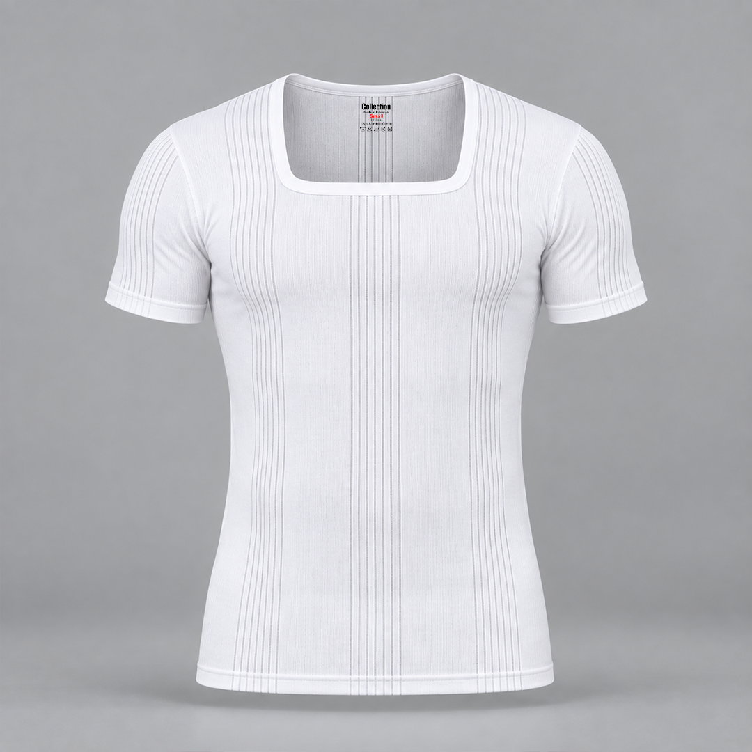 COLLECTION RIB VEST (Half-Sleeves)