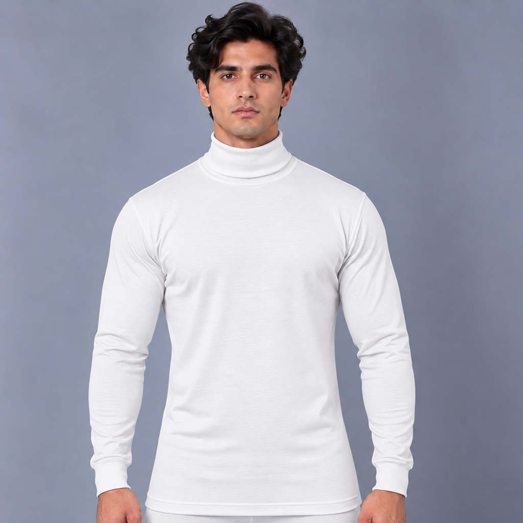 COLLECTION HI-NECK(White)