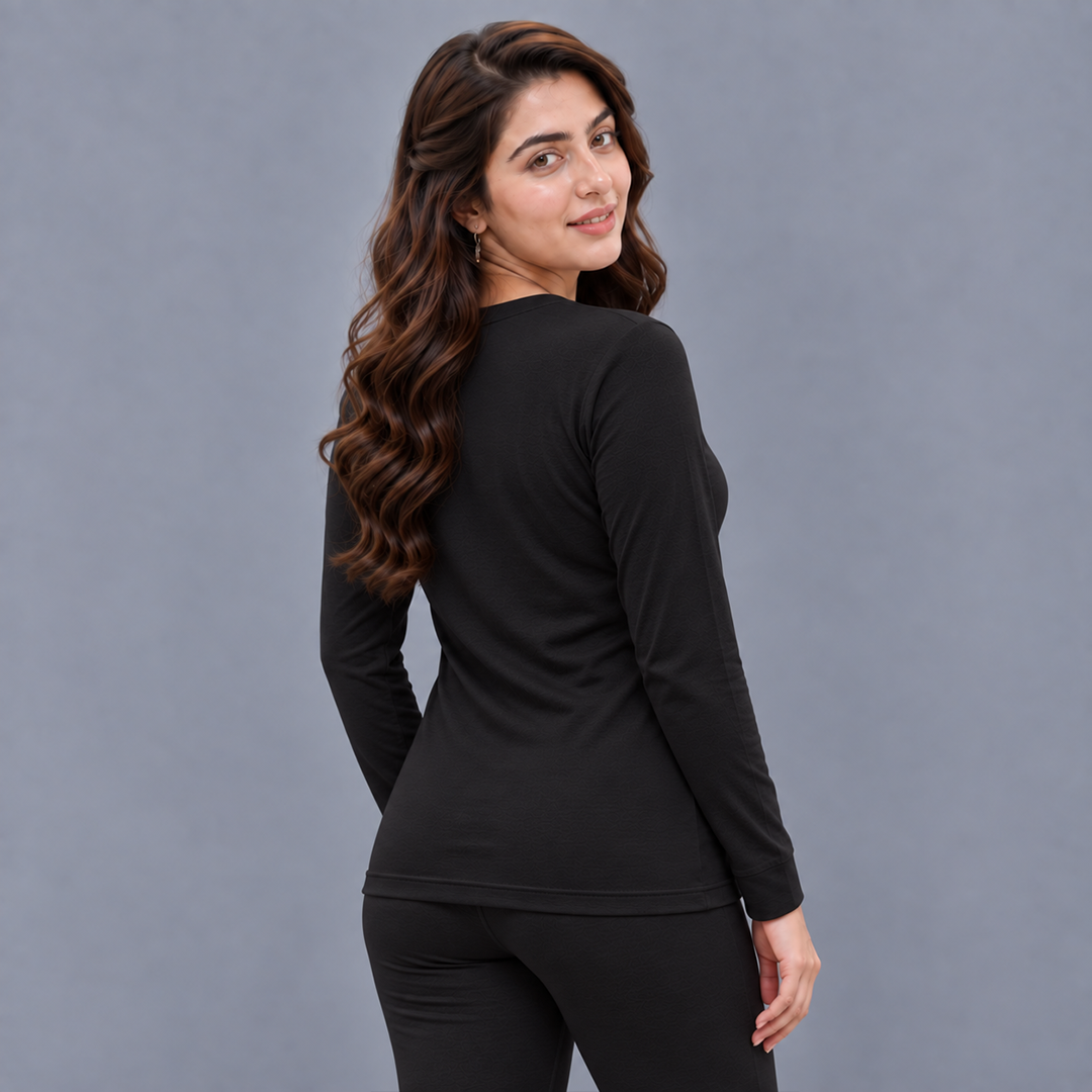 HEATS ROUND NECK (Black)