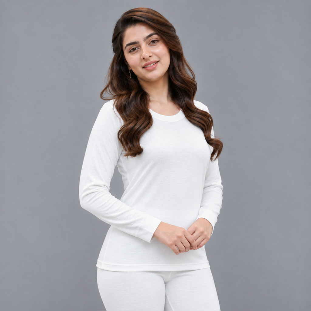 HEATS ROUND NECK (White)