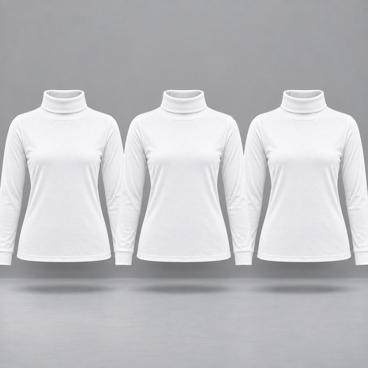 PACK OF 3 HEATS HI-NECK (Women)